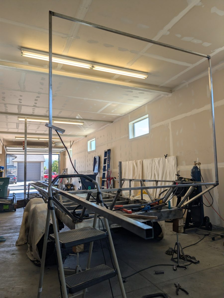 Rear end and Walls Started!