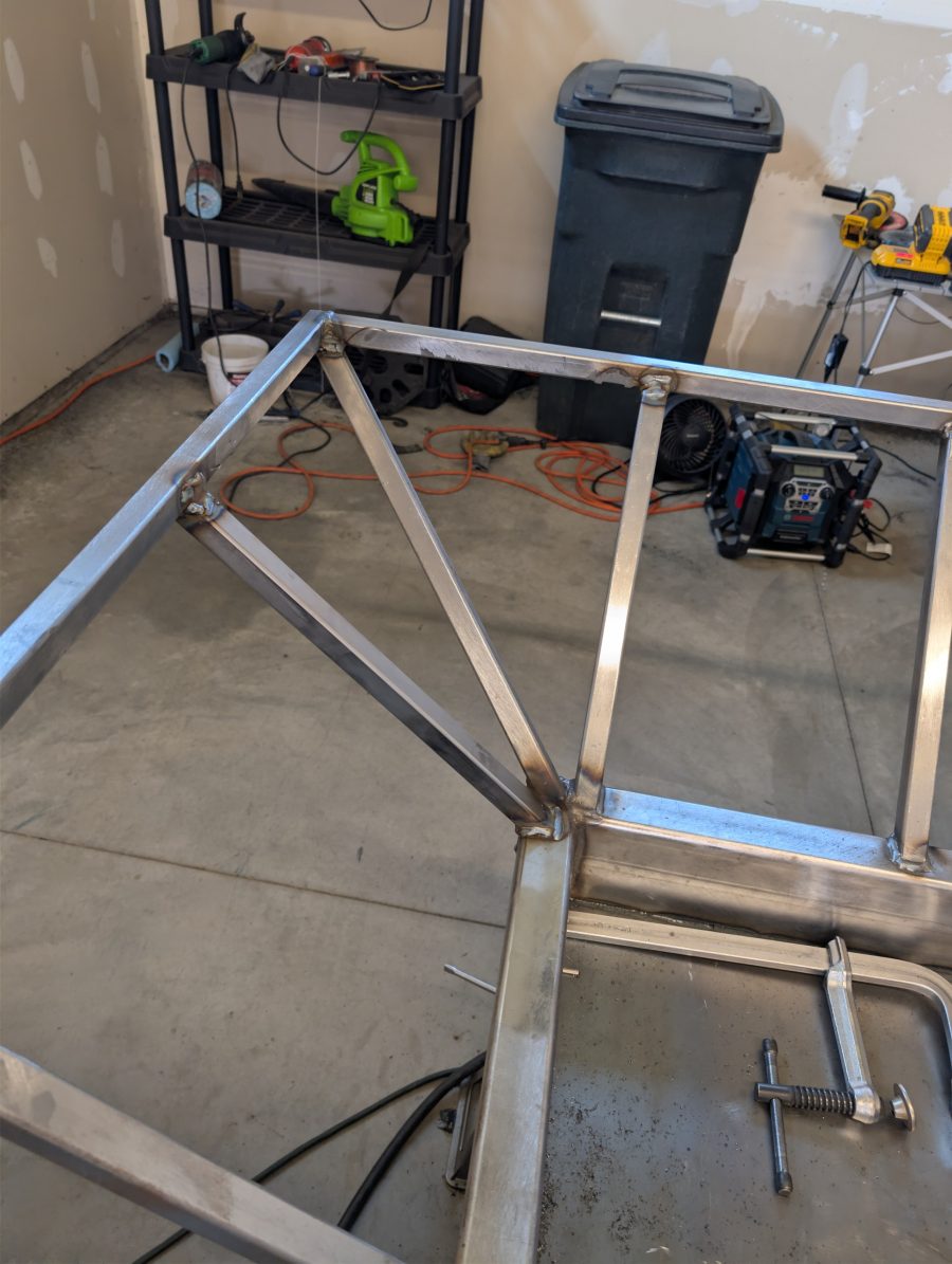 Rear end and Walls Started!